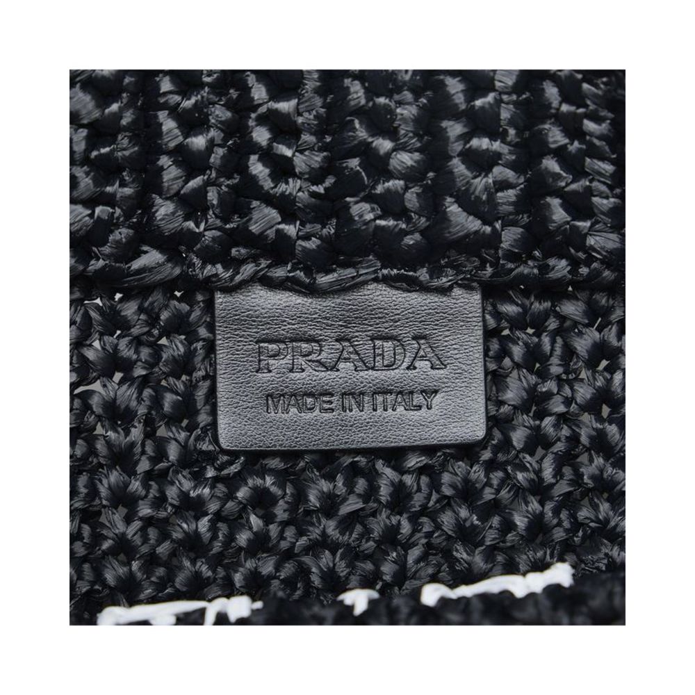Prada Raffia Logo Handbag - Picture 6 of 7